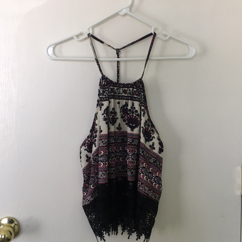Cropped tank top